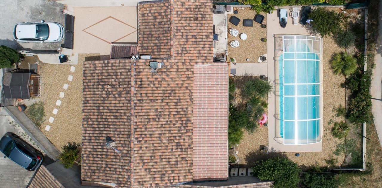 Philippe & Marie, A Louer Petite Chambre Chez L'Habitant Avec Terrasse Dans Villa, Au Pied Du Luberon Кюкюрон Экстерьер фото
